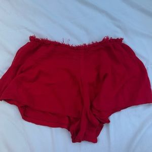 RARE Free People Lost Girl Smocked Short